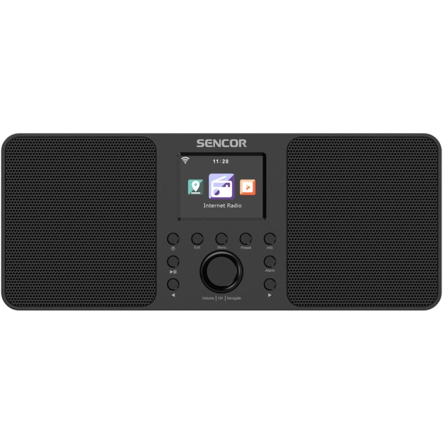 Sencor - Internet-radio 20W/5V Wi-Fi + kaukosäädin