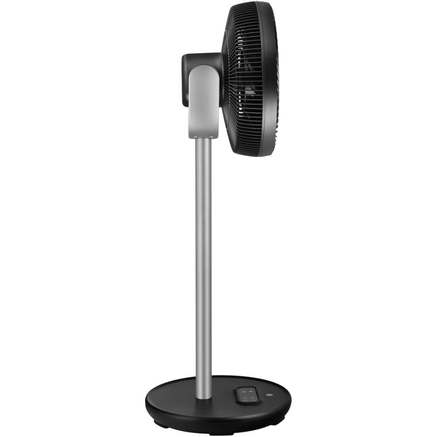 Sencor - Jalallinen tuuletin 3D UltraSilent 26W/230V Wi-Fi musta + kaukosäädin
