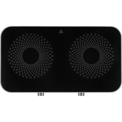 Sencor - Kaksilevyinen keraaminen liesi LCD-näytöllä 3500W/230V