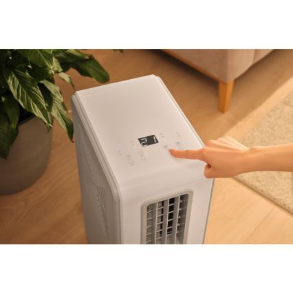 Sencor - kannettava 4-toimintoinen ilmastointilaite 200 W/230 V, 1800 BTU, valkoinen + kaukosäädin
