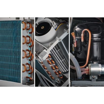 Sencor - kannettava 4-toimintoinen ilmastointilaite 200 W/230 V, 1800 BTU, valkoinen + kaukosäädin