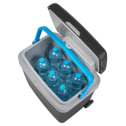 Sencor - Kannettava autojääkaappi 33 l 60W/12V/230V musta