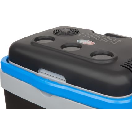 Sencor - Kannettava autojääkaappi 33 l 60W/12V/230V musta