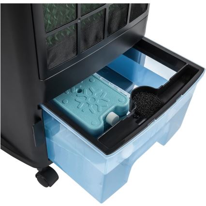 Sencor - Kannettava ilmastointilaite 3-in-1 110W/230V hopea/musta + kaukosäädin