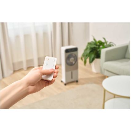 Sencor - Kannettava ilmastointilaite 28W/230V harmaa + kaukosäädin