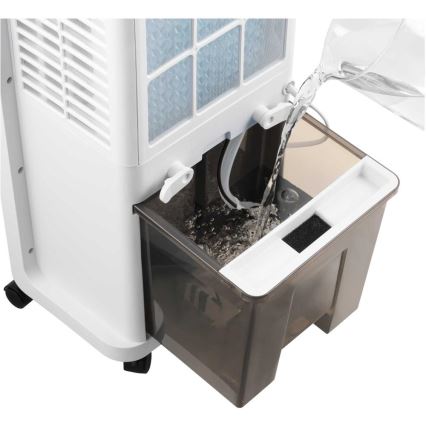 Sencor - Kannettava ilmastointilaite 28W/230V harmaa + kaukosäädin