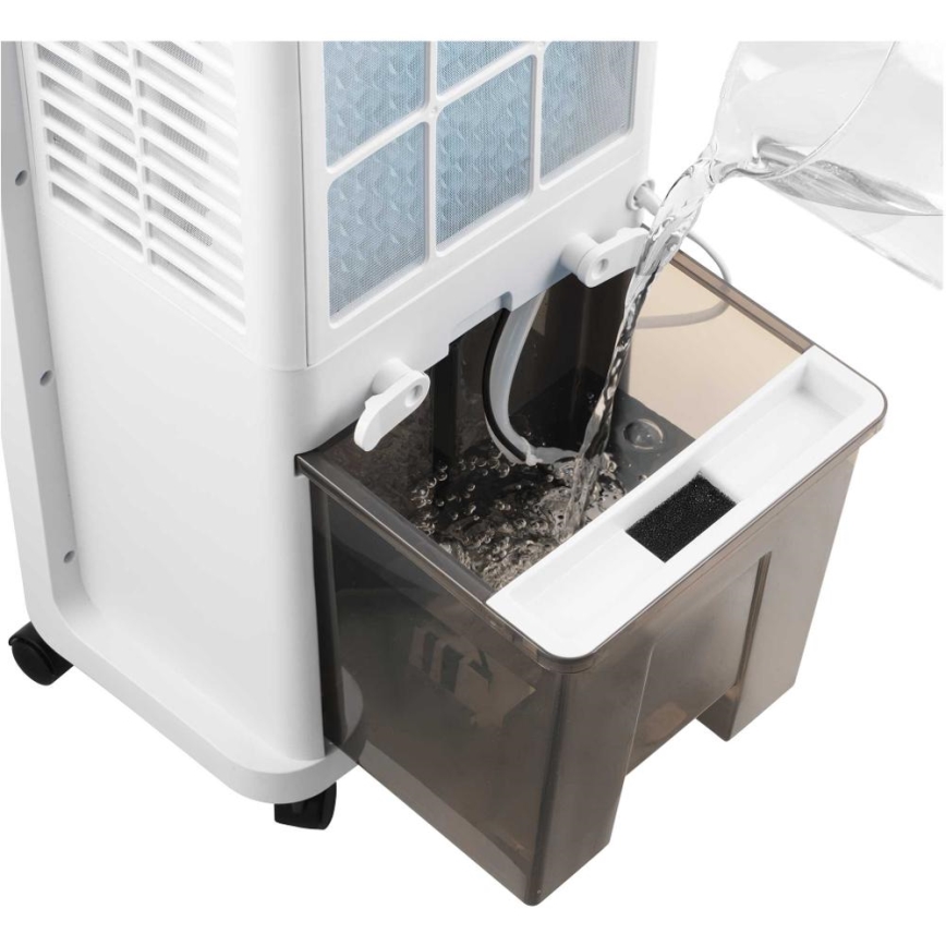 Sencor - Kannettava ilmastointilaite 28W/230V harmaa + kaukosäädin