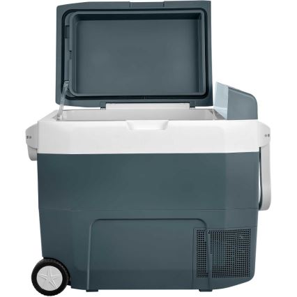 Sencor - Kannettava kompressorikäyttöinen autojääkaappi 55 l 70W/12V/230V sininen/valkoinen