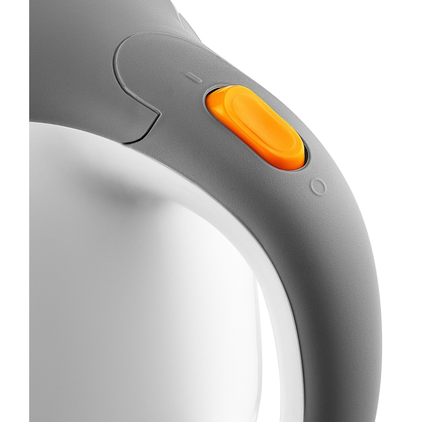 Sencor - Kattila 1 l 1100W/230V valkoinen/harmaa