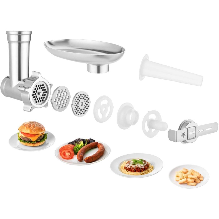 Sencor - Keittiökone ruostumattomalla teräskulholla 1700W/230V mattakromi