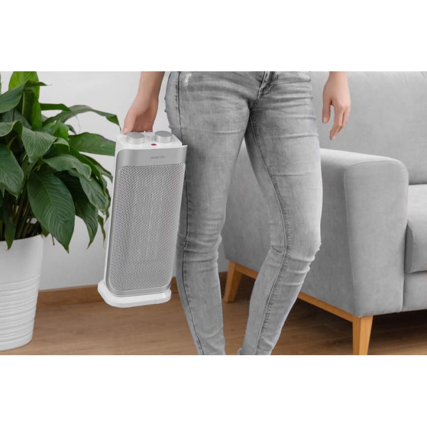 Sencor - Keraaminen tuuletin lämmittimellä1000/2000W/230V