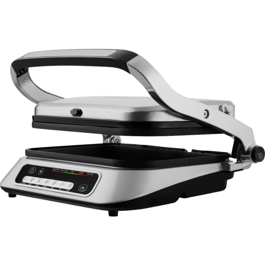 Sencor - Kontaktigrilli 2100W/230V mattakromi