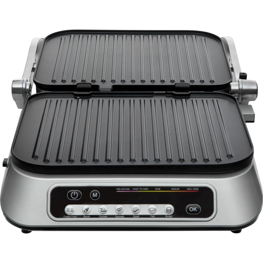 Sencor - Kontaktigrilli 2100W/230V mattakromi