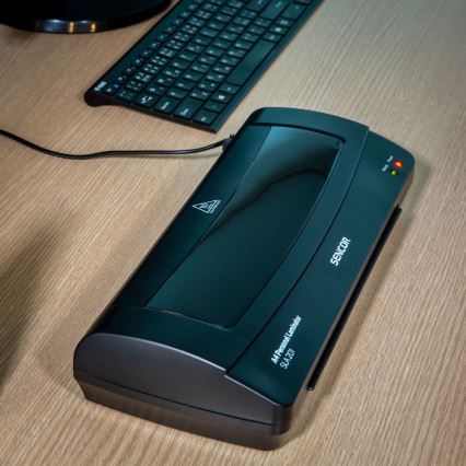 Sencor - Laminaattori A4 280W/230V musta