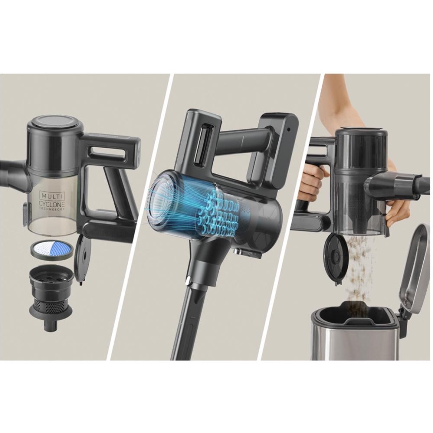 Sencor - langaton 2-in-1 varsi-imuri 200 W/2600 mAh, musta