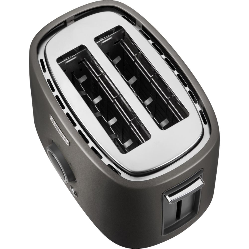 Sencor - Leivänpaahdin kahdella aukolla ja grilliritilällä 1000W/230V antrasiitti