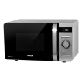 Sencor - Mikroaaltouuni 800W/230V 17 l hopea