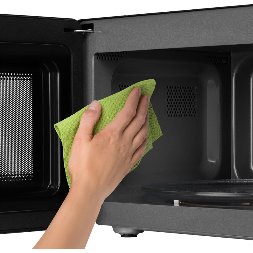 Sencor - Mikroaaltouuni 800W/230V 17 l hopea