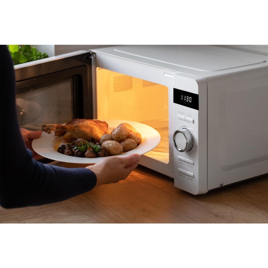Sencor - Mikroaaltouuni 800W/230V 17 l valkoinen