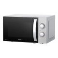 Sencor - Mikroaaltouuni grillitoiminnolla 700W/1000W/230V 20 l mattakromi