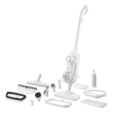 Sencor - Monitoiminen höyrymoppi 2-in-1 1500W/230V IPX4 valkoinen