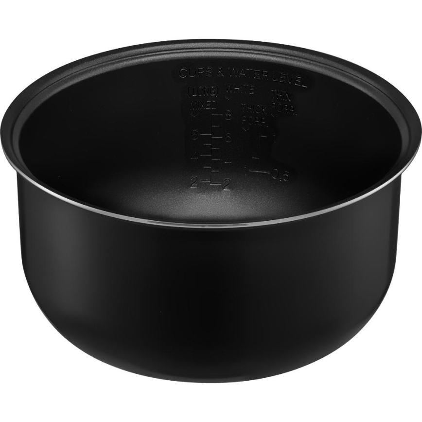 Sencor - Monitoiminen riisinkeitin 700W/230V 1,5 l ruostumaton teräs/musta