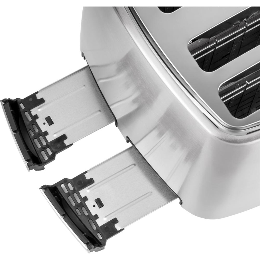 Sencor - Nelipaikkainen leivänpaahdin 1600W/230V, mattakromi