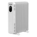 Sencor - Öljylämmitin 13 lamellia 1000/2500W/230V valkoinen + kaukosäädin