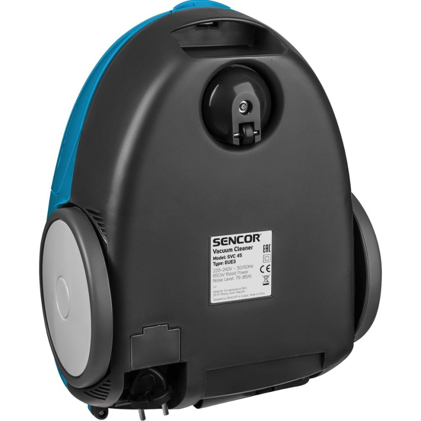 Sencor - Pölypussillinen imuri 1,5 l 850W/230V sininen/musta