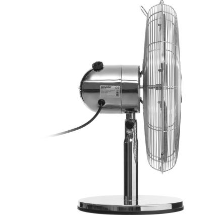 Sencor - Pöytätuuletin 50W/230V kiiltävä kromipinta