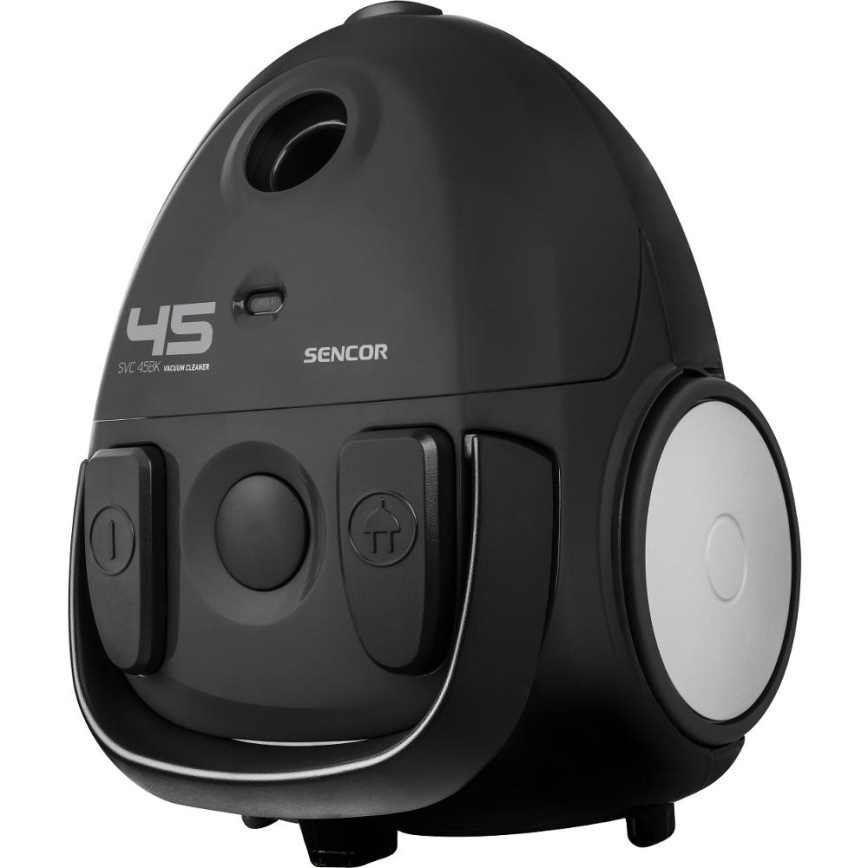 Sencor - Pussi-imuri 1,5 l 850W/230V musta