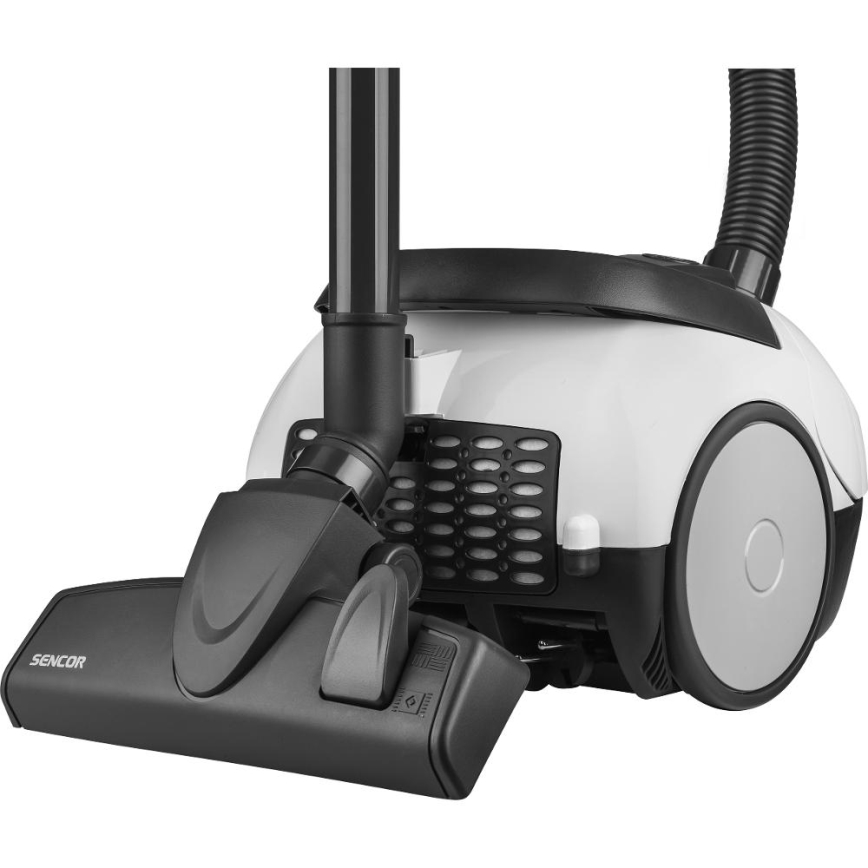 Sencor - Pussi-imuri 1,5 l 850W/230V valkoinen