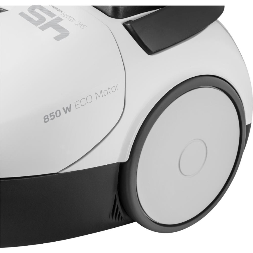 Sencor - Pussi-imuri 1,5 l 850W/230V valkoinen