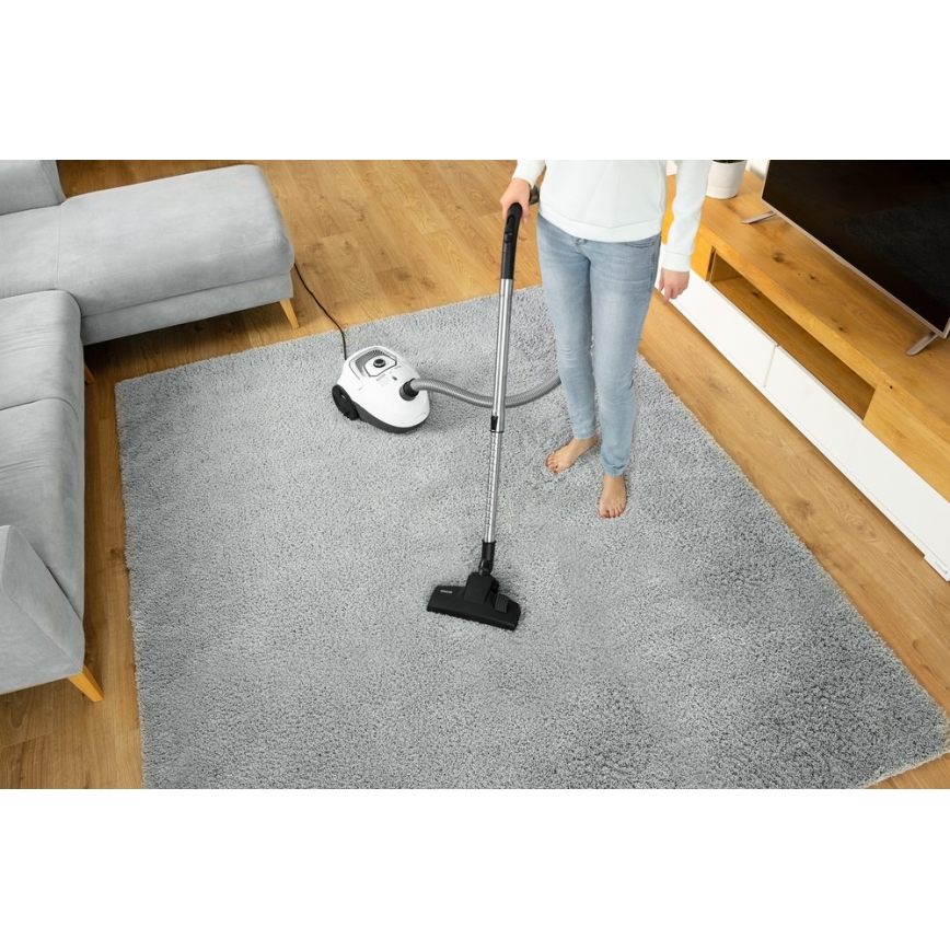 Sencor - Pussi-imuri 2 l 700W/230V valkoinen