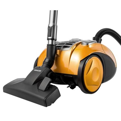 Sencor - Pussiton/pussiton pölynimuri 4,5 l/3 l 700W/230V kulta
