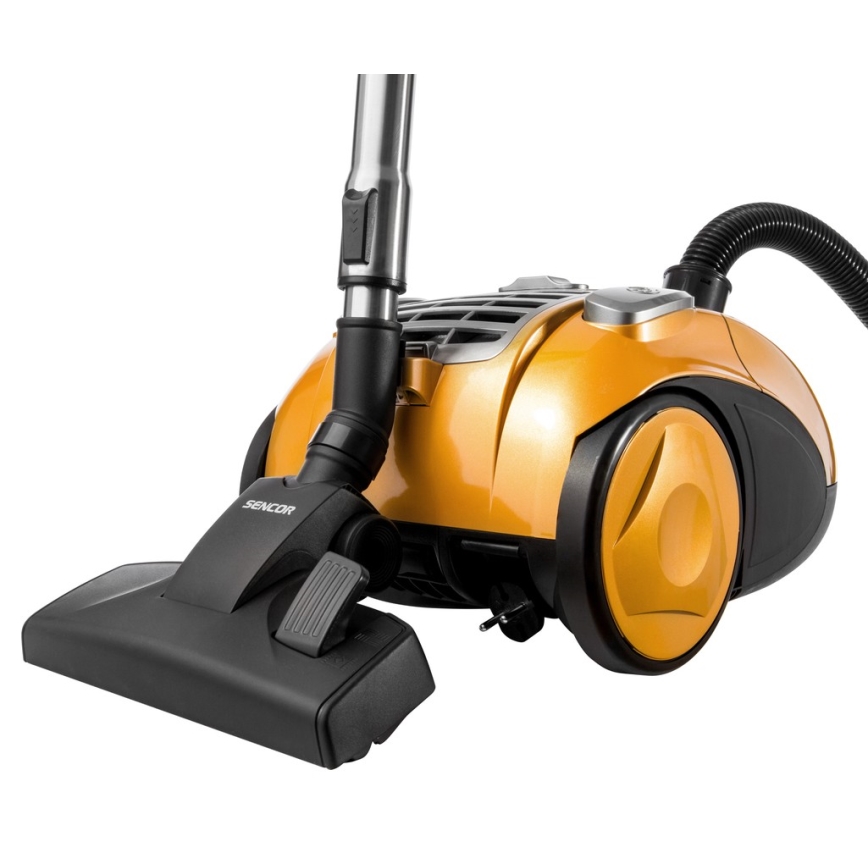 Sencor - Pussiton/pussiton pölynimuri 4,5 l/3 l 700W/230V kulta