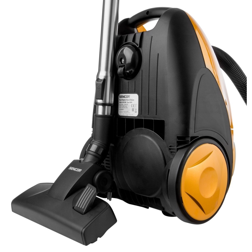 Sencor - Pussiton/pussiton pölynimuri 4,5 l/3 l 700W/230V kulta