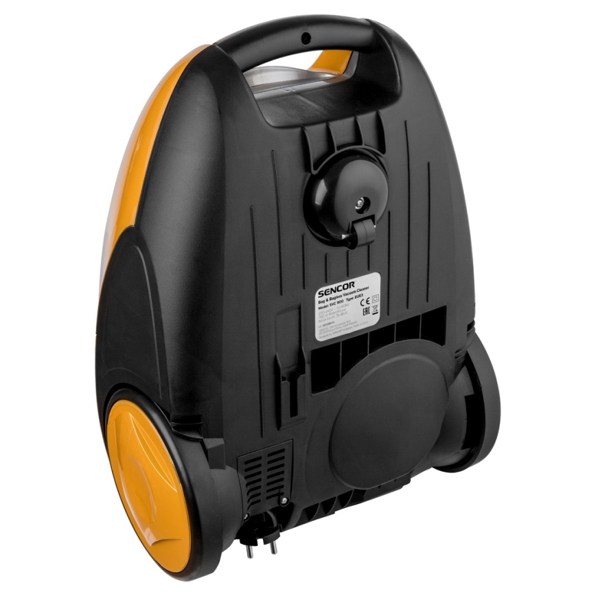 Sencor - Pussiton/pussiton pölynimuri 4,5 l/3 l 700W/230V kulta