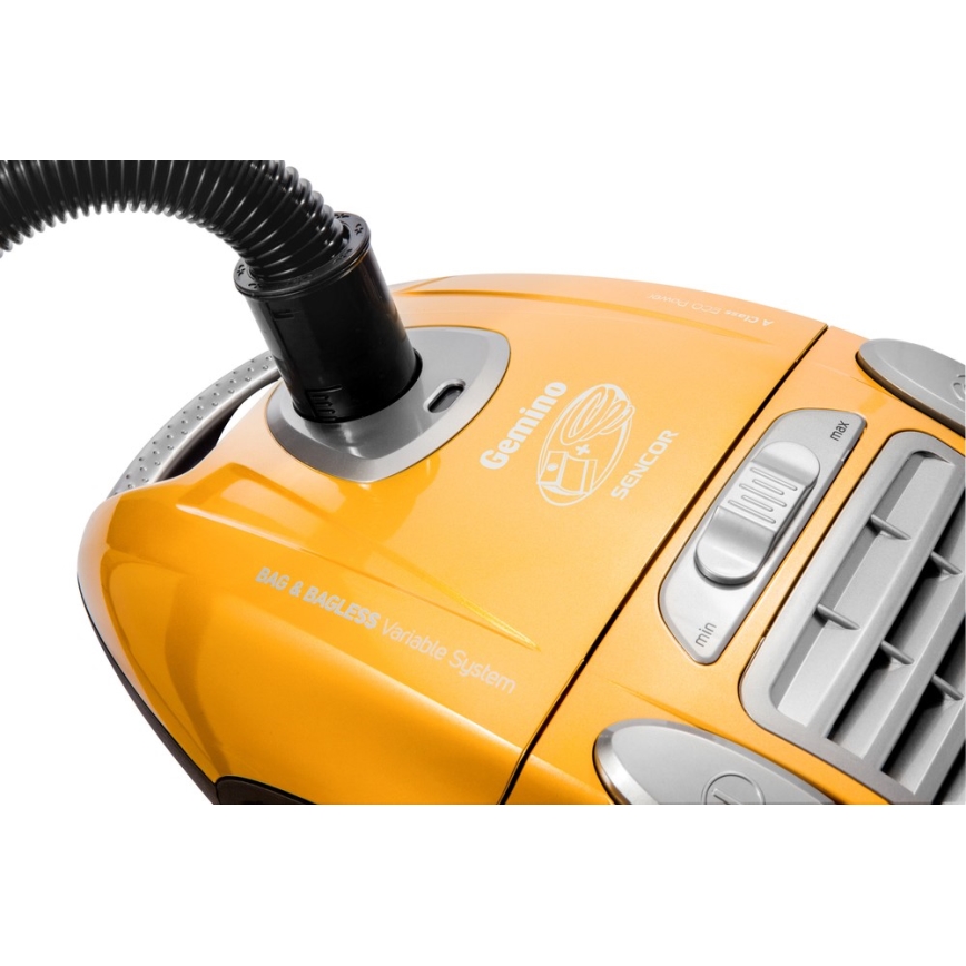 Sencor - Pussiton/pussiton pölynimuri 4,5 l/3 l 700W/230V kulta