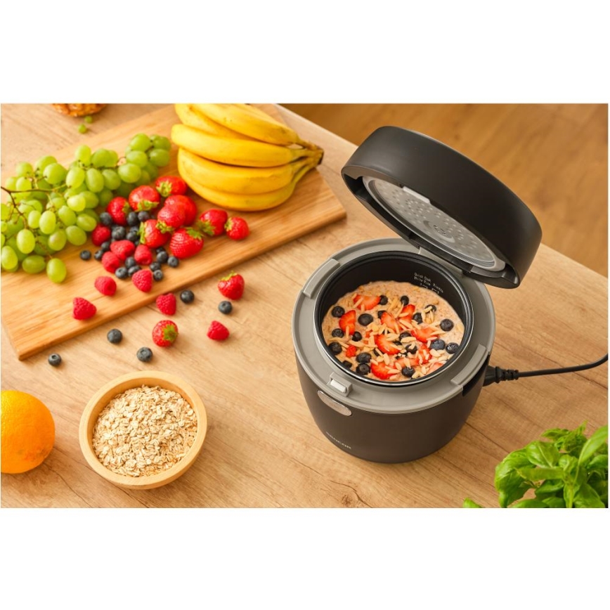 Sencor - Riisikeitin 350W/230V 0,6 l musta