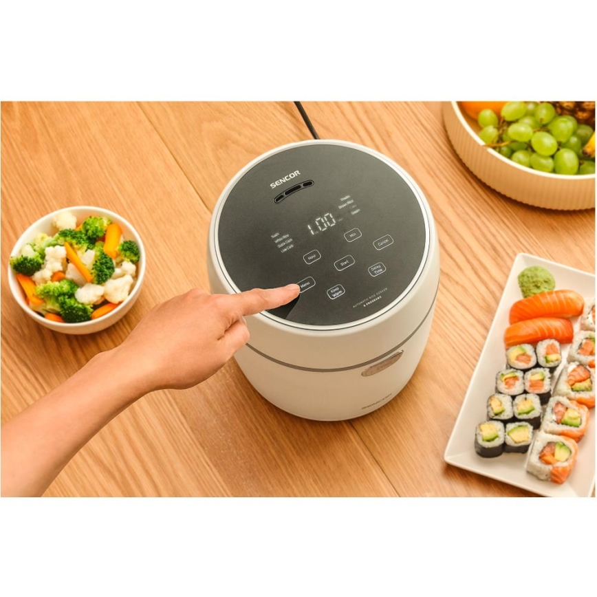 Sencor - Riisinkeitin 350W/230V 0,6 l valkoinen
