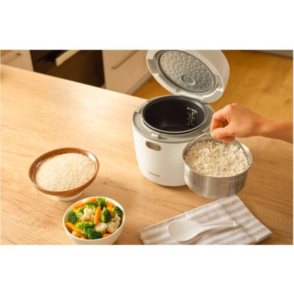 Sencor - Riisinkeitin 350W/230V 0,6 l valkoinen
