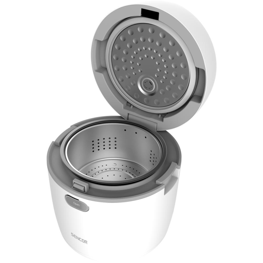 Sencor - Riisinkeitin 350W/230V 0,6 l valkoinen