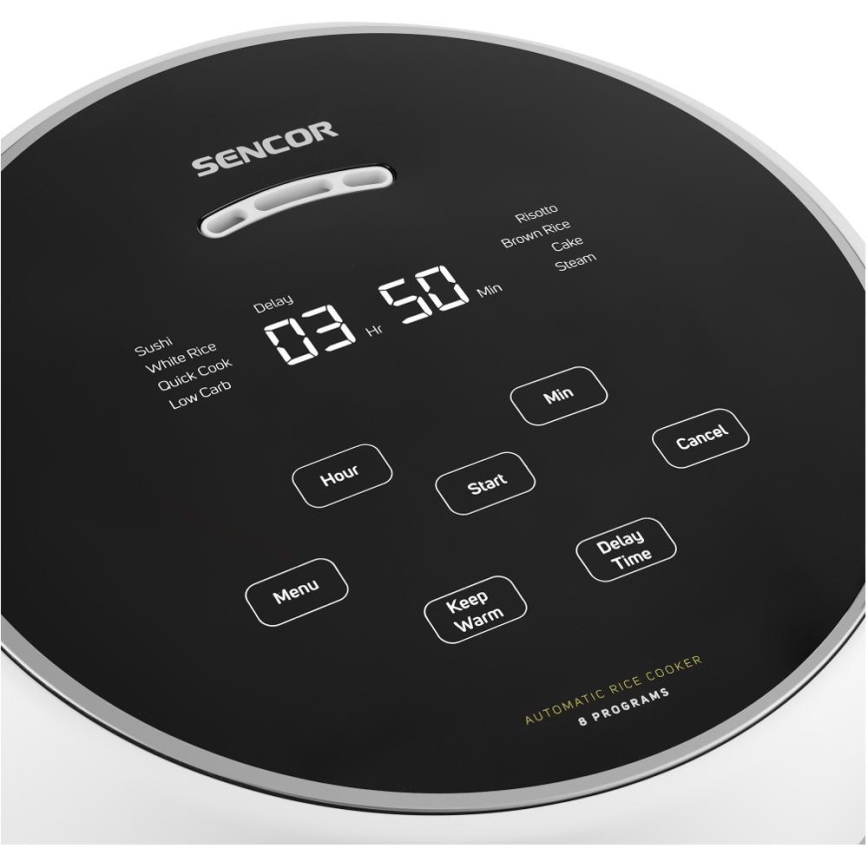 Sencor - Riisinkeitin 350W/230V 0,6 l valkoinen