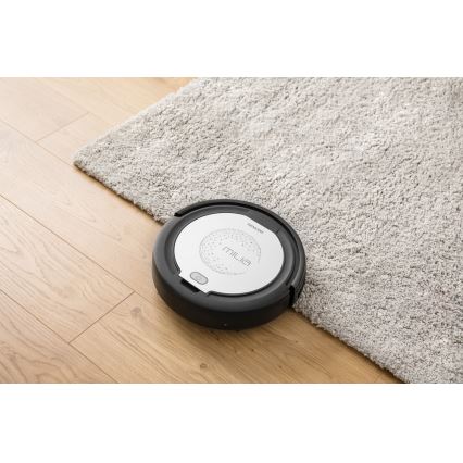 Sencor - Robottipölynimuri mopilla 2in1 15W/14,4V 1500 mAh musta