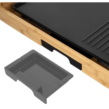 Sencor -  Sähkögrilli pöydälle 1800W/230V bambu