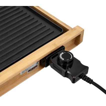 Sencor -  Sähkögrilli pöydälle 1800W/230V bambu