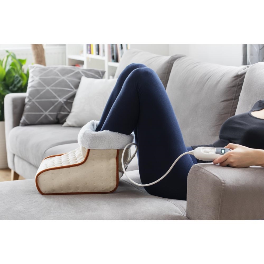 Sencor - Sähköinen jalkalämmitin 100W/230V beige