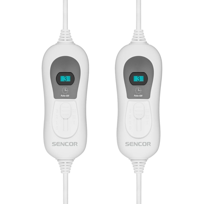 Sencor - Sähköinen lämpöpeitto kahdelle, 120 W/230 V, 160 x 140 cm