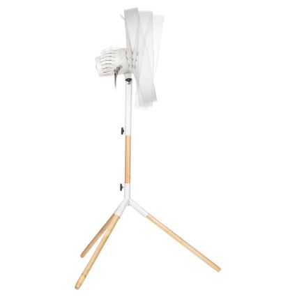 Sencor - Seisova tuuletin 50W/230V valkoinen/pyökki